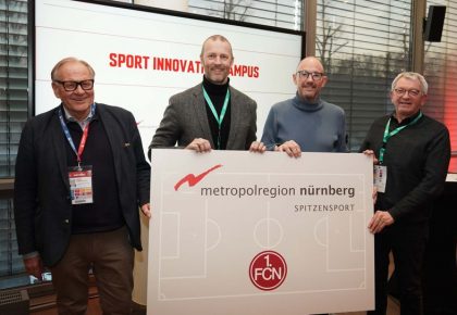 FC Nürnberg erhält die Auszeichnung „Spitzensport in der Metropolregion“